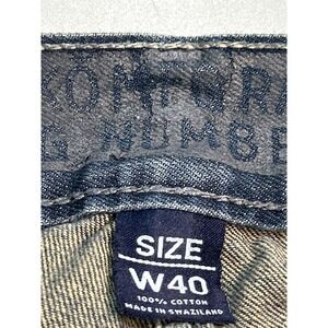 VTG Ecko‎ Unltd Defined by Design Denim Jeans Men's W40 Distressed Design